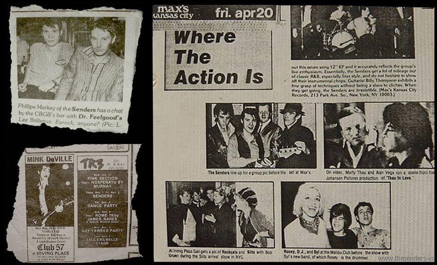 senders where the action is